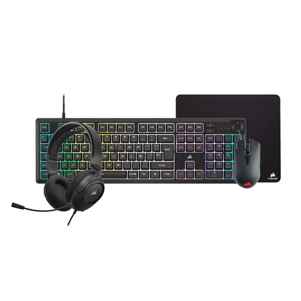 Corsair Gaming Bundle includes offers keyboard ,mouse and headset .