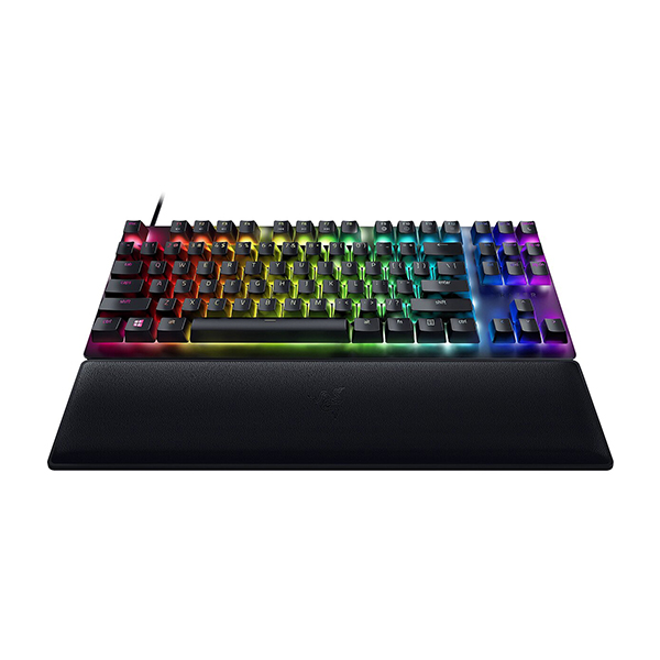  Razer Huntsman V2 TKL Tenkeyless Gaming Keyboard: Fast Linear  Optical Switches Gen2 & 8000Hz Polling Rate - Detachable Type-C Cable - PBT  Keycaps - Ergonomic Wrist Rest - Quartz Pink : Electronics