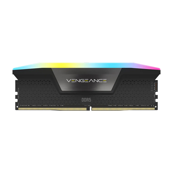 VENGEANCE® RGB 32GB (2x16GB) DDR5 DRAM 6200MHz C36 Memory Kit —White